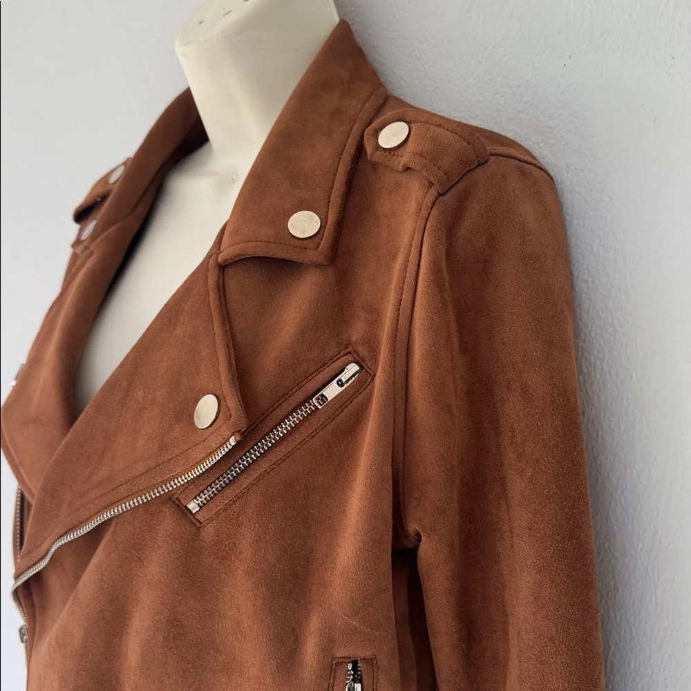 26 international sunset lane brown suede jacket size small - Picture 8 of 16